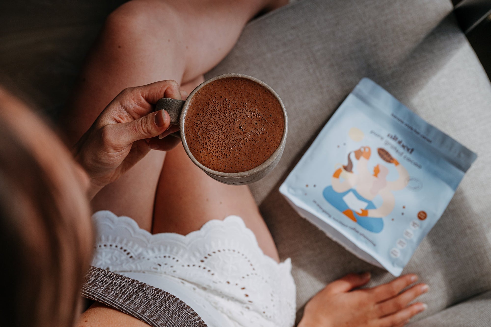 A Healthy-ish Cacao Nog