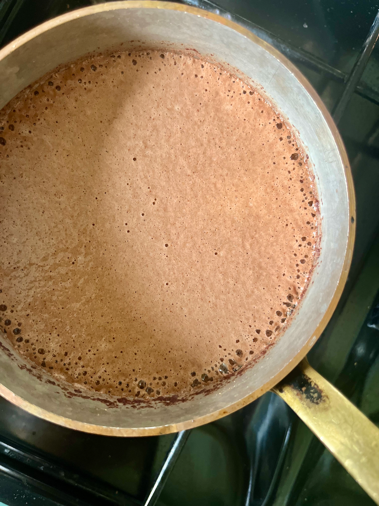 Warm Up with a Pumpkin Spice Cacao Latte