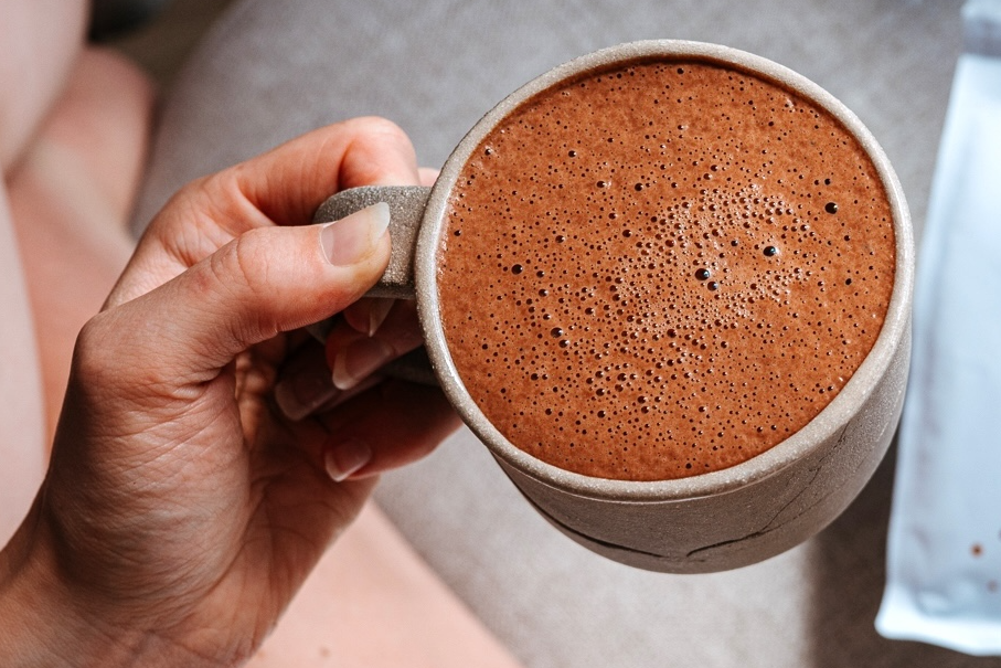 hot cacao drink